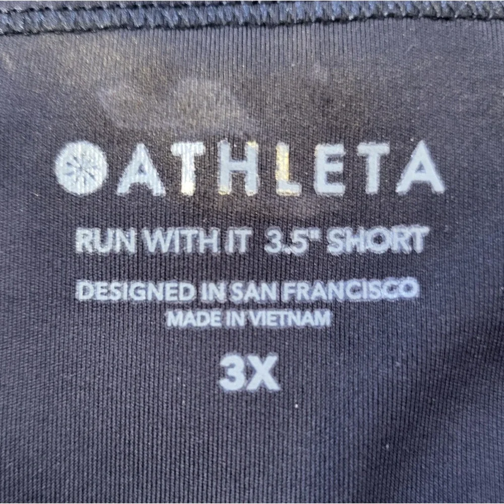 Athleta Black Run with It 3.5